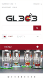 Mobile Screenshot of glasslab303.com