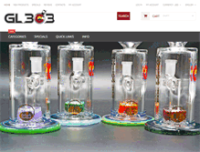 Tablet Screenshot of glasslab303.com